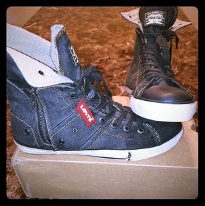 Levi's Zip Ex Hi Denim Fashion Sneaker
